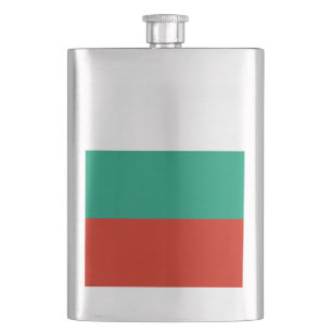 Bulgarien-Flagge Flachmann