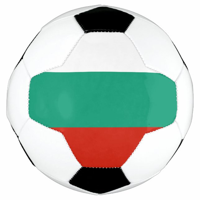 Bulgarien-Flagge Fußball (Vorderseite)