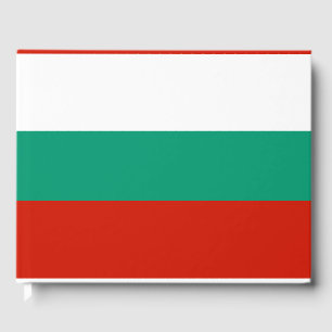 Bulgarien-Flagge Gästebuch