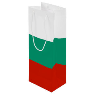 Bulgarien-Flagge Geschenktüte Für Weinflaschen
