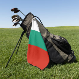Bulgarien-Flagge Golfhandtuch
