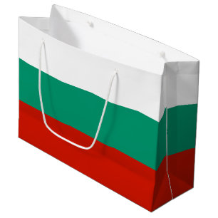 Bulgarien-Flagge Große Geschenktüte