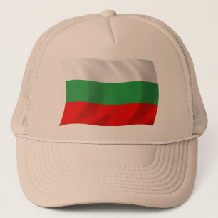 Bulgarien Flagge Hut Truckerkappe
