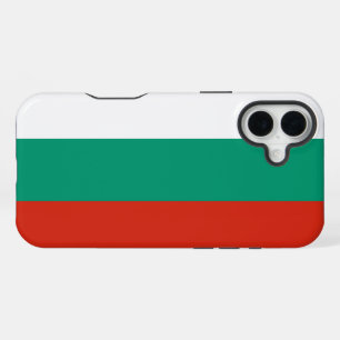Bulgarien-Flagge iPhone 16 Plus Hülle