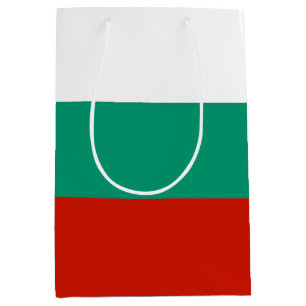 Bulgarien-Flagge Mittlere Geschenktüte