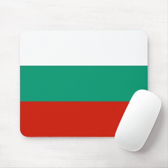 Bulgarien-Flagge Mousepad (Mit Mouse)
