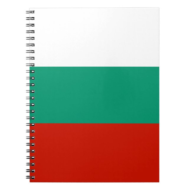 Bulgarien-Flagge Notizblock (Vorderseite)