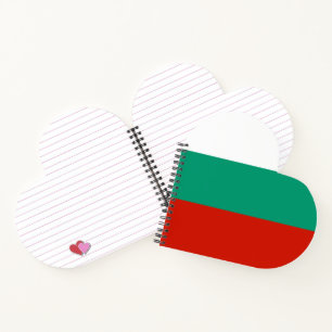Bulgarien-Flagge Notizbuch