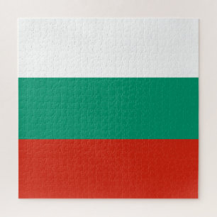 Bulgarien-Flagge Puzzle
