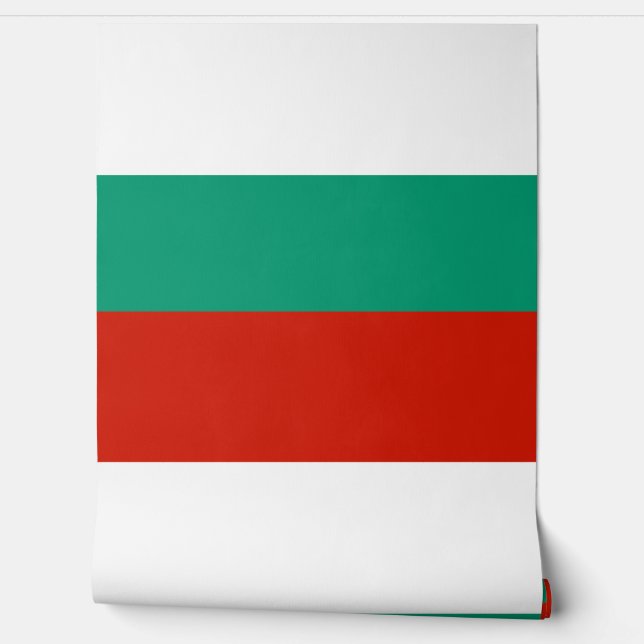 Bulgarien-Flagge Tapete (Abrollen)