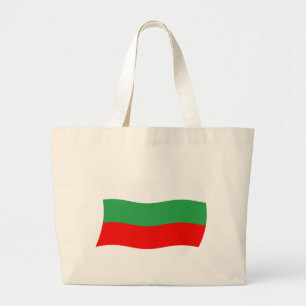 Bulgarien-Flagge-Tragetasche Jumbo Stoffbeutel