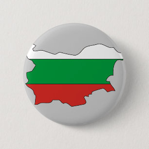 Bulgarien-Flaggenkarte Button