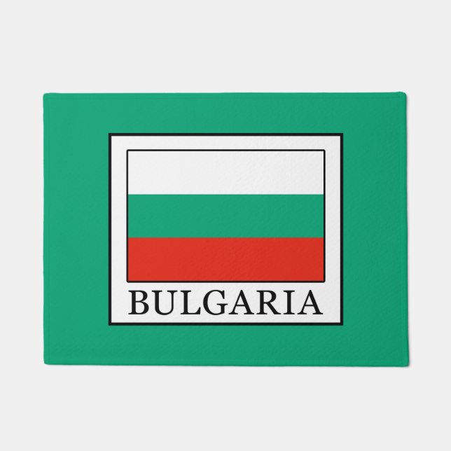 Bulgarien Fußmatte (Vorderseite)