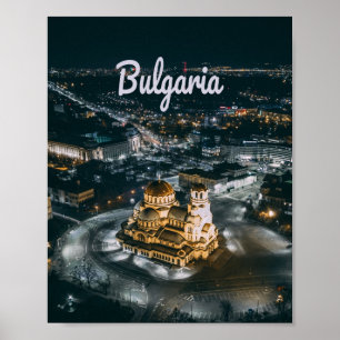 Bulgarien Hauptstadt Sofia Alexander Nevsky Kathed Poster
