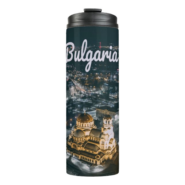Bulgarien Hauptstadt Sofia Alexander Nevsky Kathed Thermosbecher (Vorderseite)