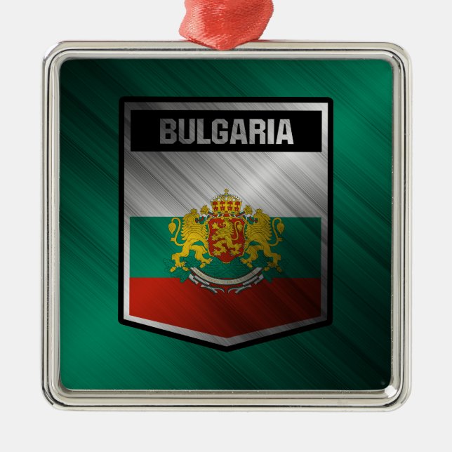 Bulgarien Ornament Aus Metall (Vorne)