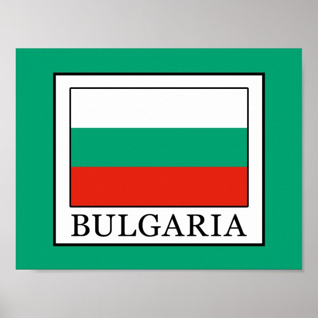 Bulgarien Poster (Vorne)