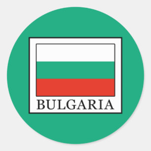 Bulgarien Runder Aufkleber