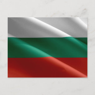 Bulgarien - Schleppen der bulgarischen Flagge - Postkarte