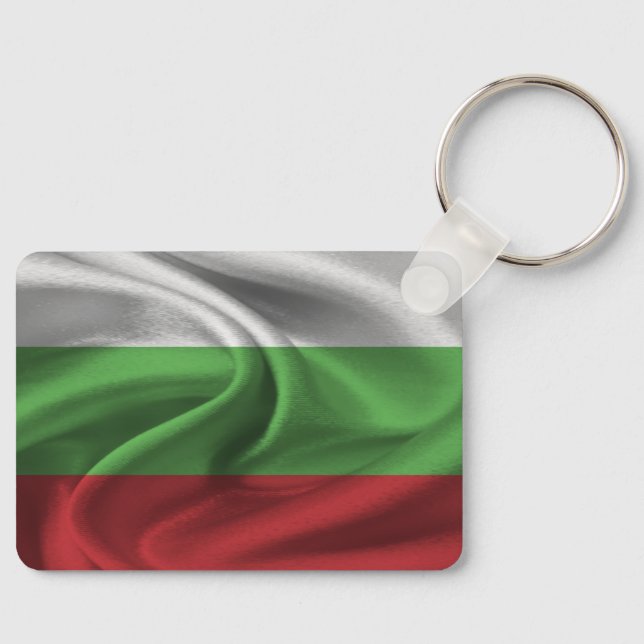 Bulgarien Schlüsselanhänger der Flagge (Vorderseite)