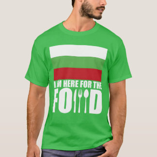 Bulgarien Souvenir Lebensmittel Reise Retro T-Shirt