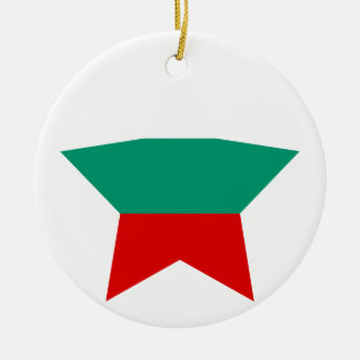 Bulgarien-Stern Keramikornament