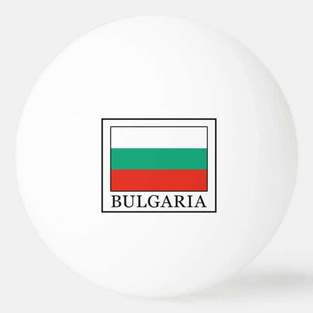 Bulgarien Tischtennisball (Vorderseite)
