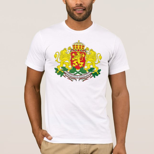 Bulgarien-Wappen T - Shirt (Vorderseite)