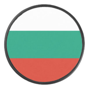 Bulgarienflagge Eishockey Puck