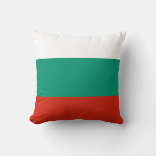 Bulgarienflagge Kissen