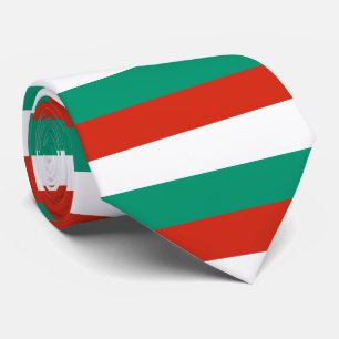 Bulgarienflagge Krawatte