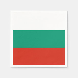 Bulgarienflagge Serviette