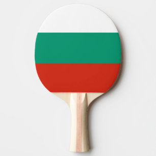 Bulgarienflagge Tischtennis Schläger