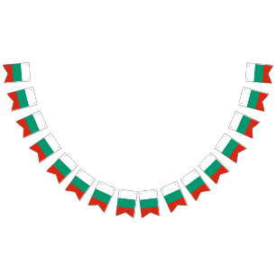Bulgarienflagge Wimpelkette