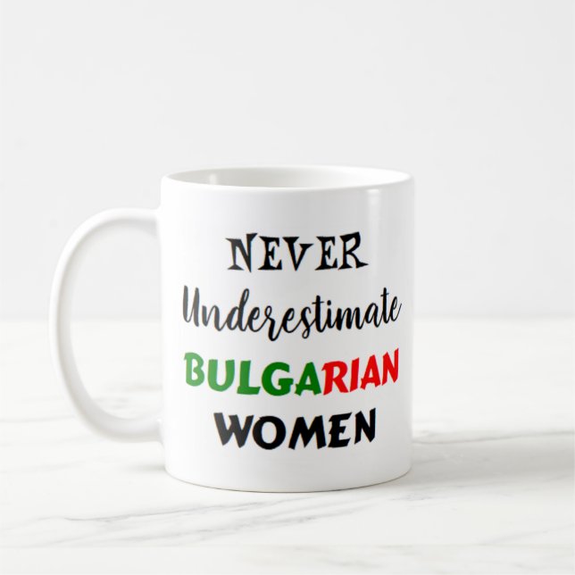 Bulgarinnen Kaffeemaschine Tasse (Links)