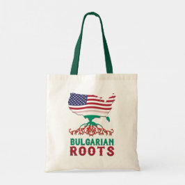 Bulgarisch American Roots Tote Bag Tragetasche