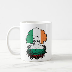 Bulgarisch-irische Treots-Flagge Kaffeetasse