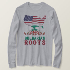 Bulgarische Amerikanische Wurzeln T-Shirt