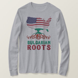 Bulgarische Amerikanische Wurzeln T-Shirt