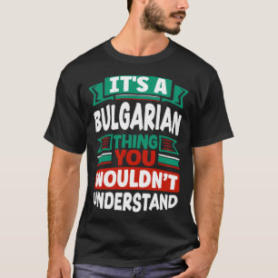 Bulgarische bulgarische Flagge: Bulgarische Flagge T-Shirt