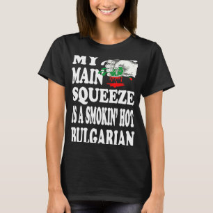 Bulgarische Ehefrau für Kultur Girlfriend Bulgaria T-Shirt