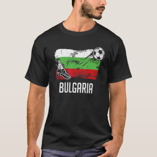 Bulgarische Flagge Jersey Bulgarische Fußballmanns T-Shirt
