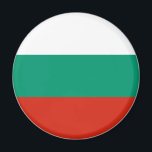 Bulgarische Flagge Magnet<br><div class="desc">Bulgarische Flagge Magnet</div>