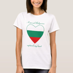 Bulgarische Flagge Sweetheart T - Shirt