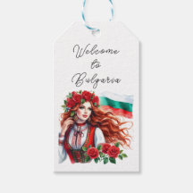 Bulgarische Flagge Tradition Folklore Frauen Rote 