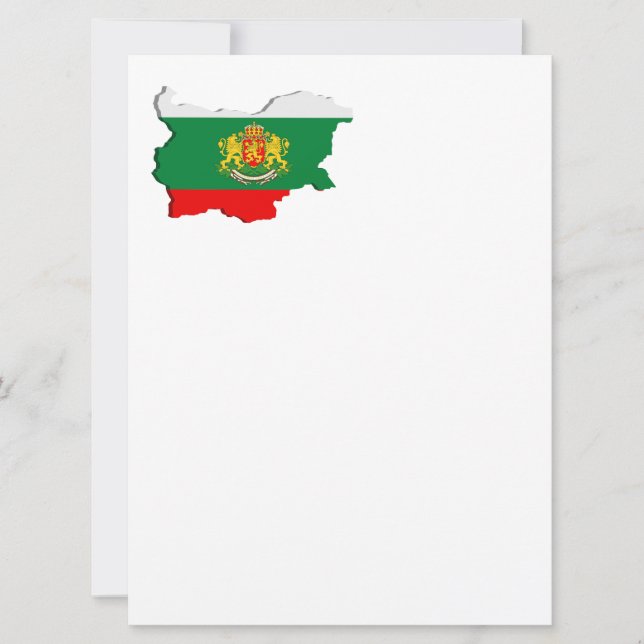 Bulgarische Karte (Vorderseite)