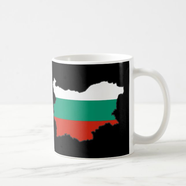 Bulgarische Karten-Tasse Kaffeetasse (Rechts)