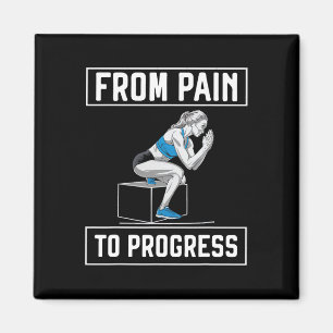 Bulgarische Kniebeuge Übungen Bodybuilding Fitness Magnet