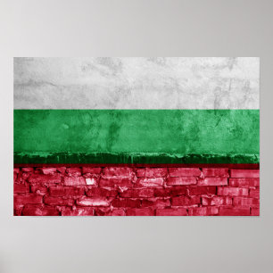 Bulgarische Mauer Poster