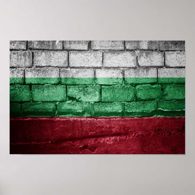 Bulgarische Mauer Poster (Vorne)